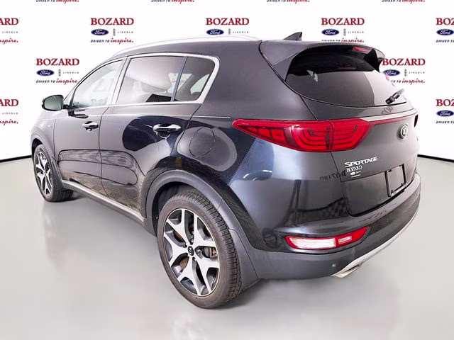 2017 Black Cherry Kia Sportage SX AWD SUV
