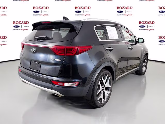 2017 Black Cherry Kia Sportage SX AWD SUV