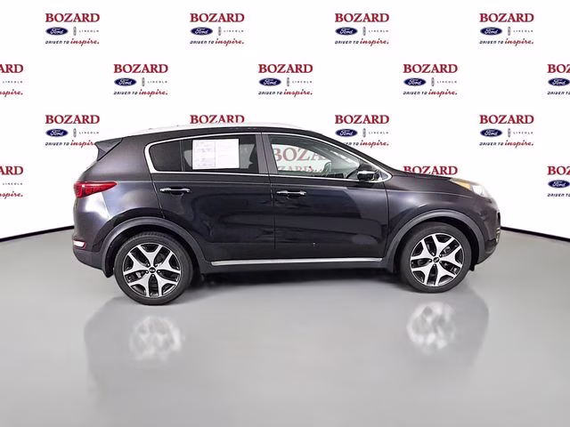 2017 Black Cherry Kia Sportage SX AWD SUV