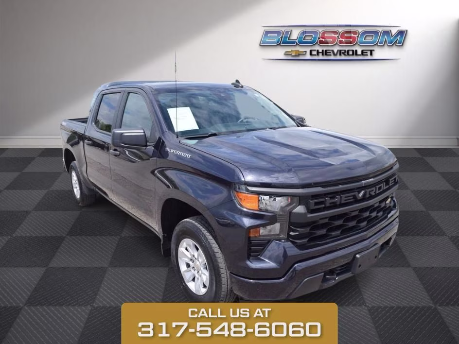 2023 Ash Chevrolet Silverado 1500 Custom 4X4 Truck