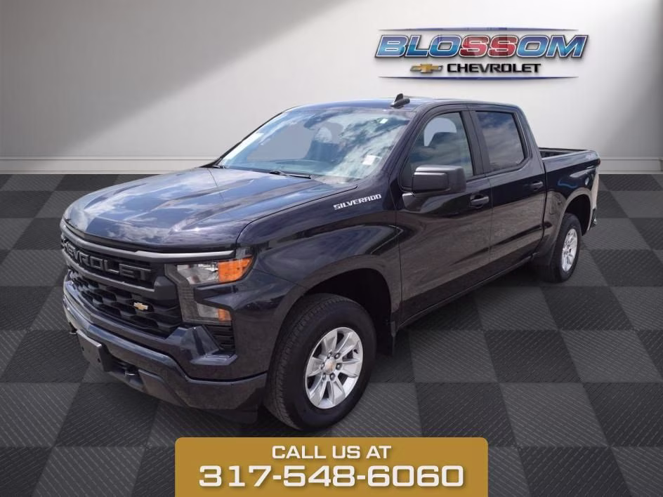 2023 Ash Chevrolet Silverado 1500 Custom 4X4 Truck
