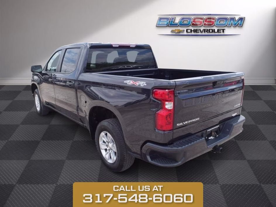 2023 Ash Chevrolet Silverado 1500 Custom 4X4 Truck