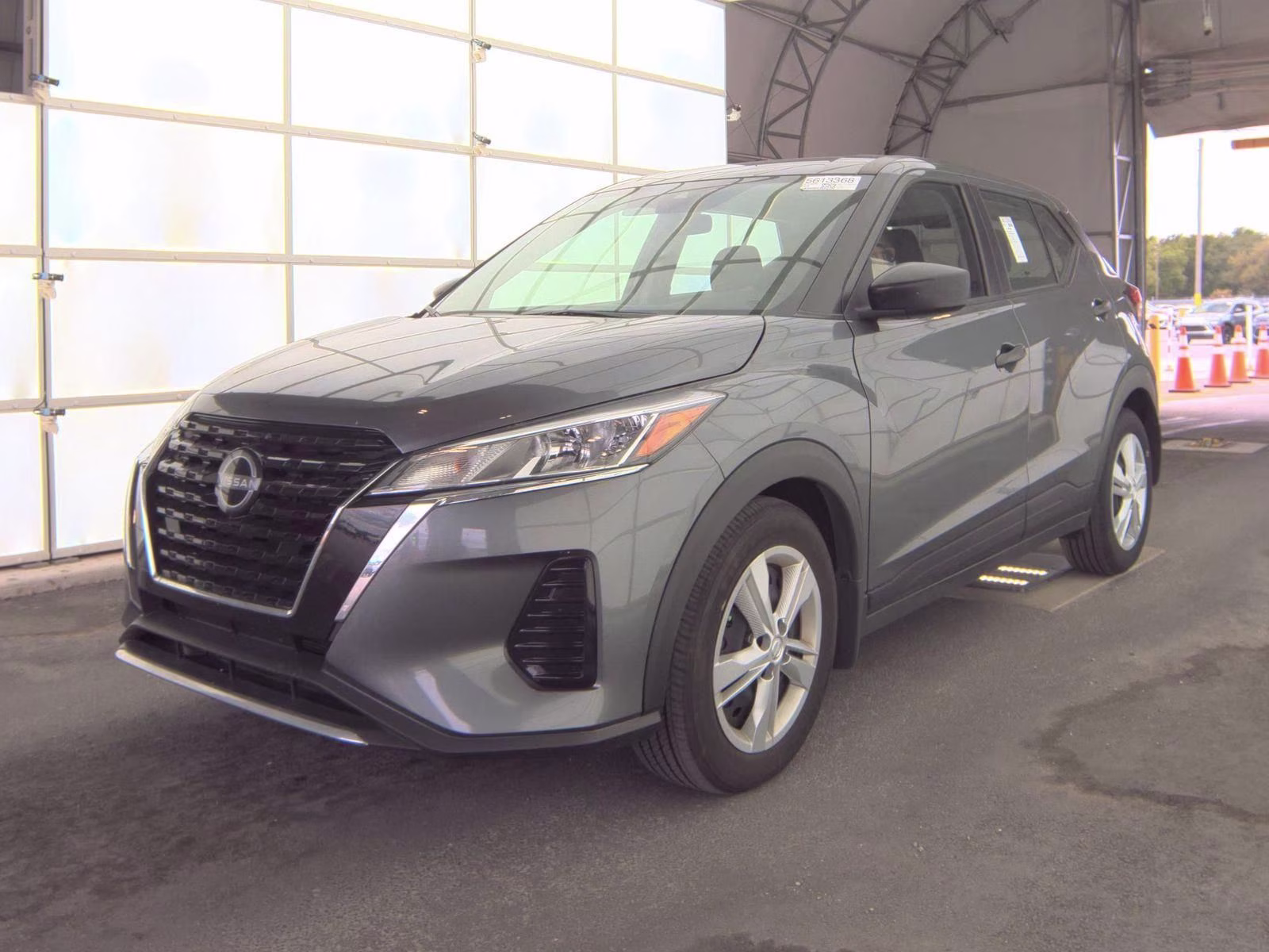 2024 Gun Metallic Nissan Kicks S FWD SUV