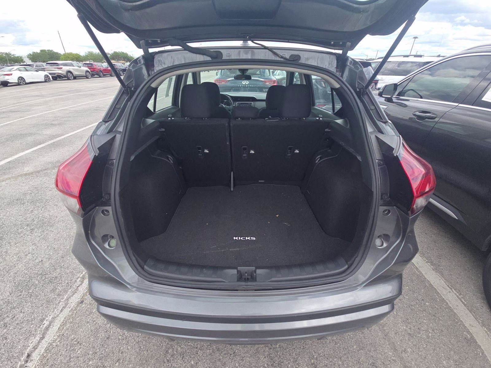 2024 Gun Metallic Nissan Kicks S FWD SUV