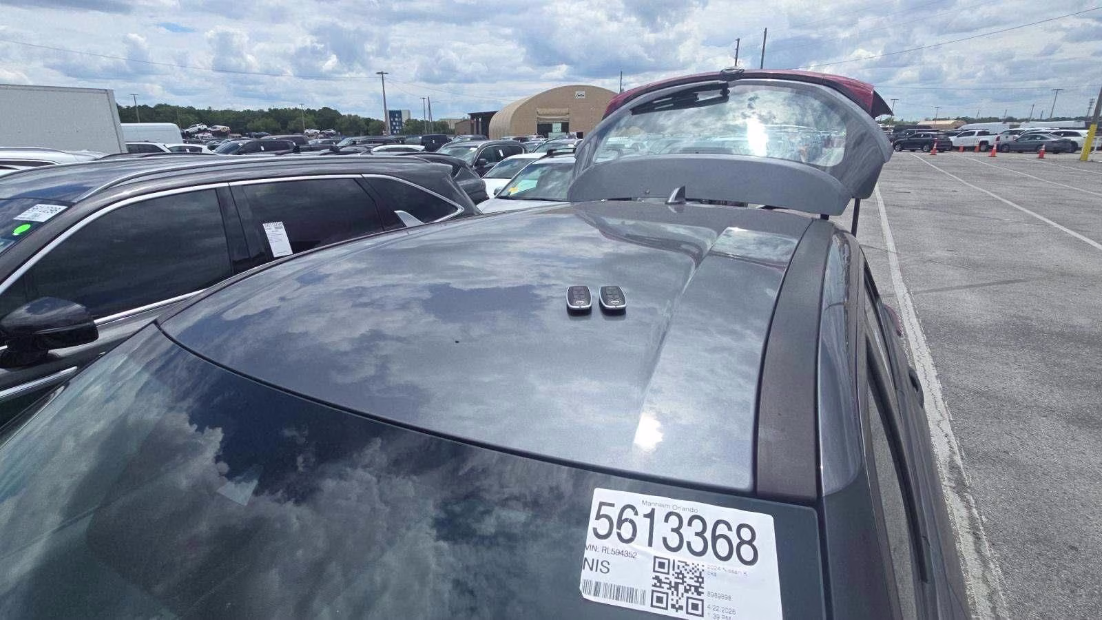 2024 Gun Metallic Nissan Kicks S FWD SUV