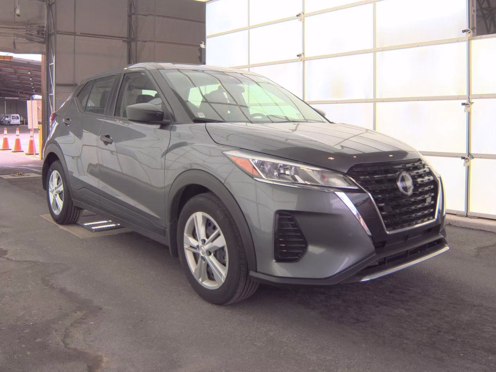2024 Gun Metallic Nissan Kicks S FWD SUV