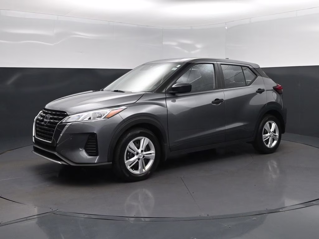 2024 Gun Metallic Nissan Kicks S FWD SUV