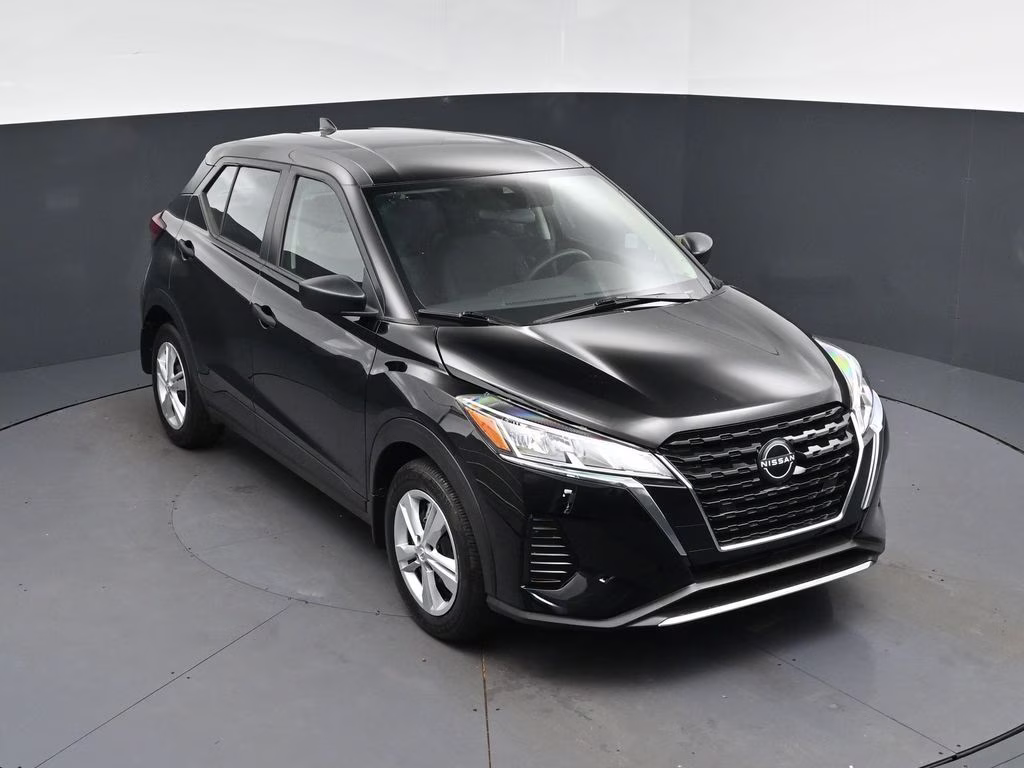 2024 Super Black Nissan Kicks S FWD SUV