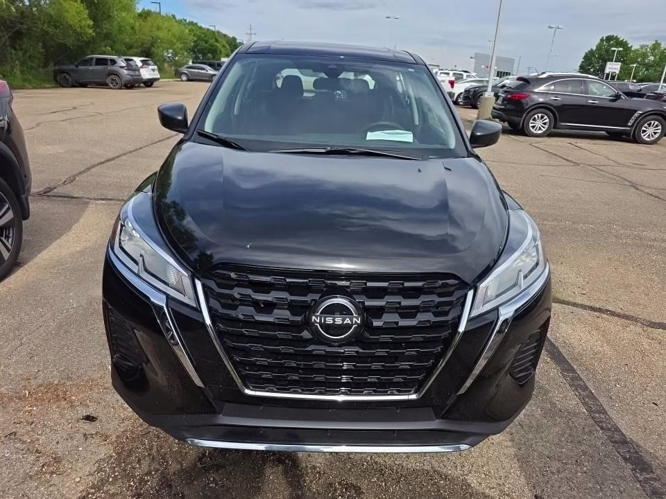 2024 Super Black Nissan Kicks S FWD SUV