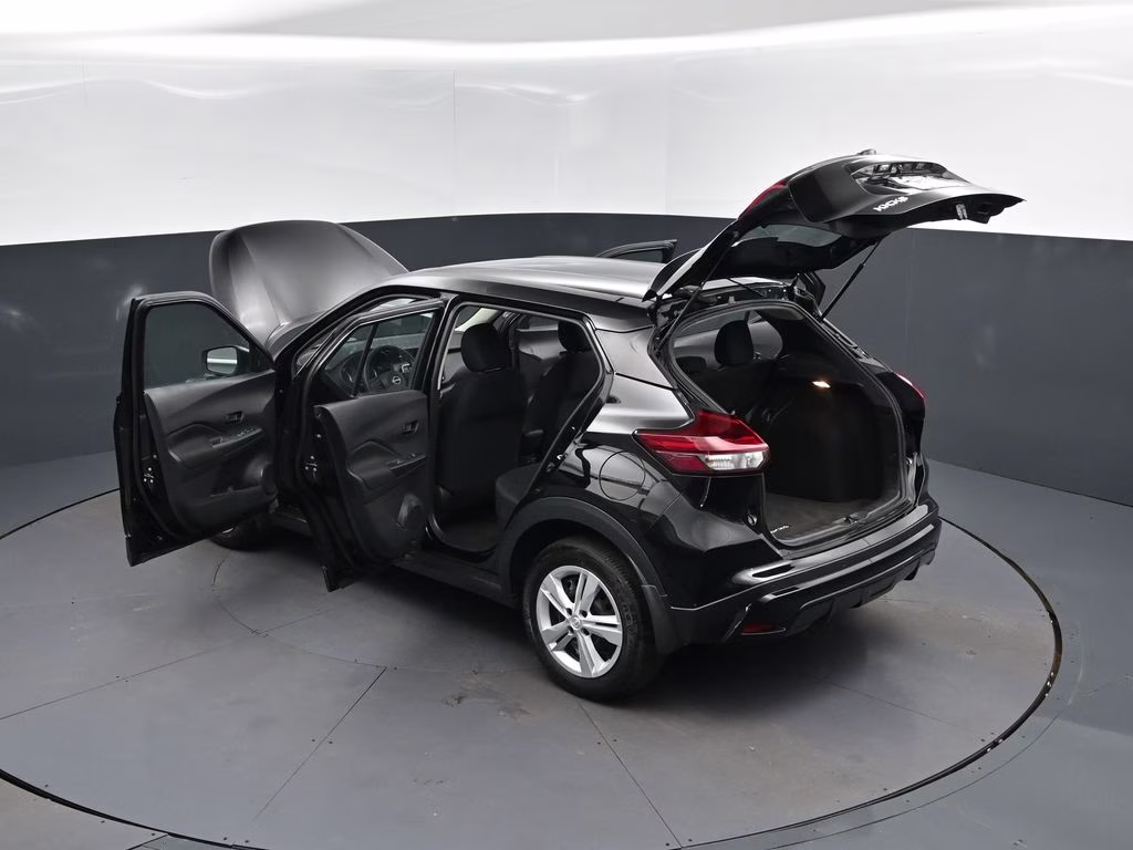 2024 Super Black Nissan Kicks S FWD SUV