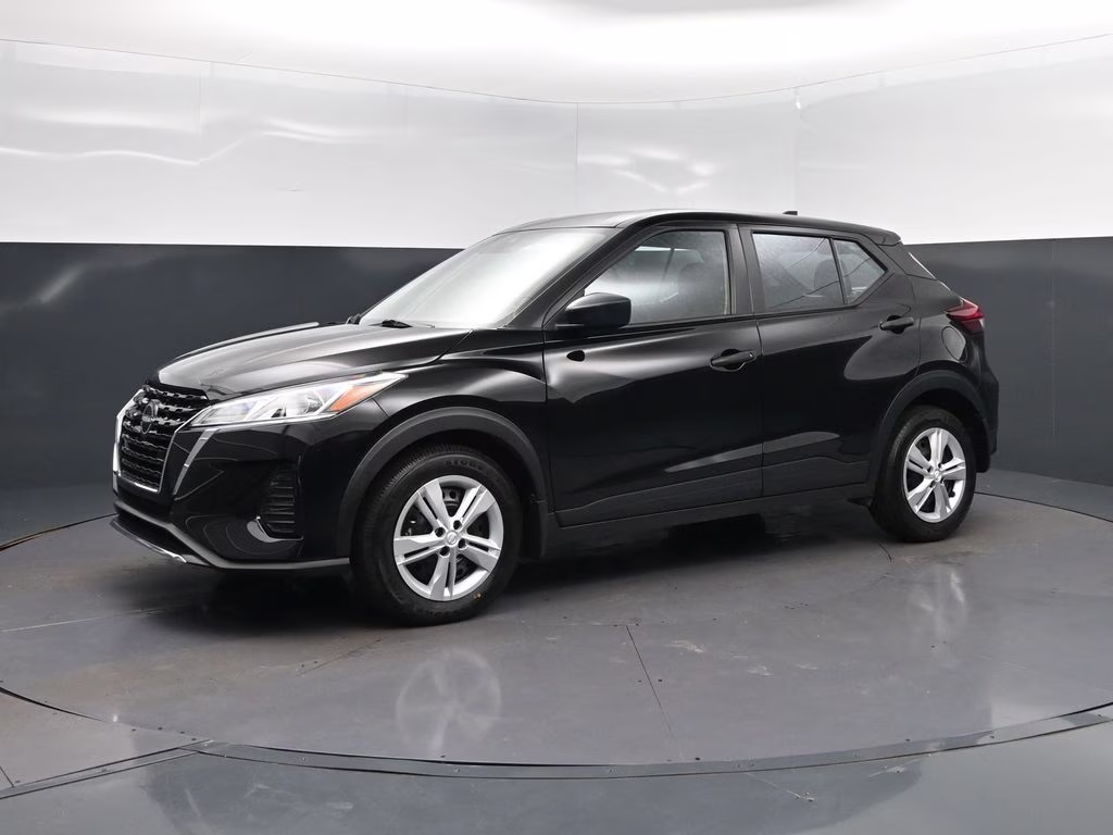 2024 Super Black Nissan Kicks S FWD SUV
