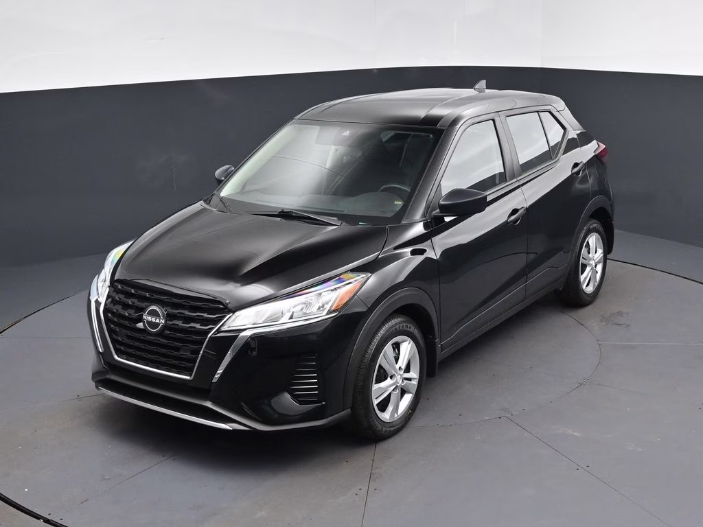 2024 Super Black Nissan Kicks S FWD SUV