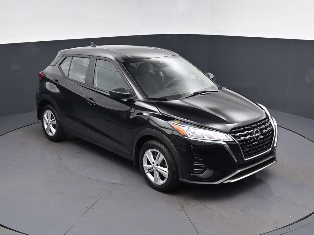 2024 Super Black Nissan Kicks S FWD SUV