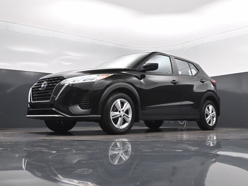 2024 Super Black Nissan Kicks S FWD SUV