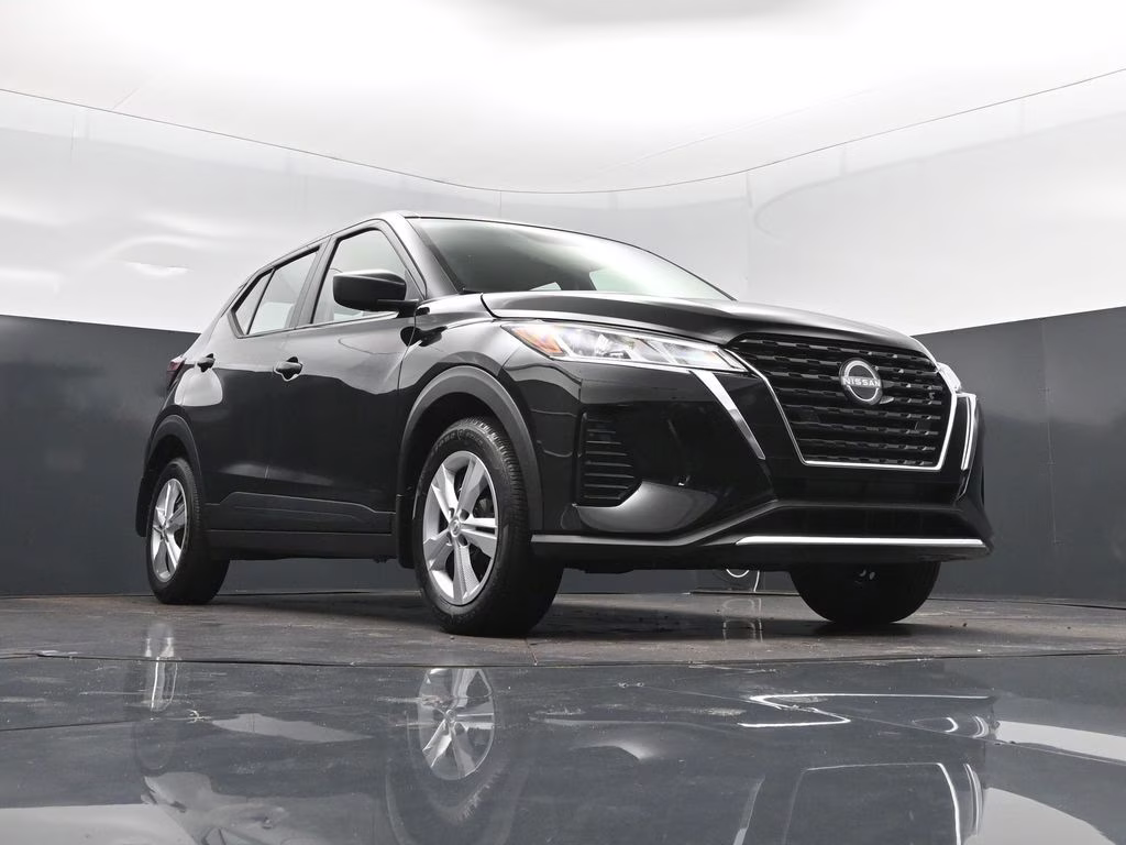 2024 Super Black Nissan Kicks S FWD SUV