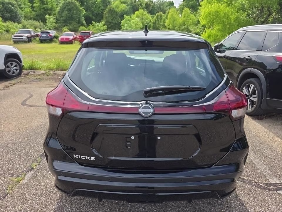 2024 Super Black Nissan Kicks S FWD SUV