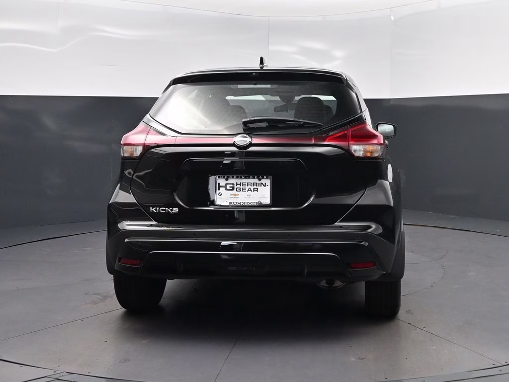 2024 Super Black Nissan Kicks S FWD SUV