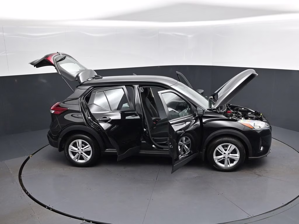 2024 Super Black Nissan Kicks S FWD SUV