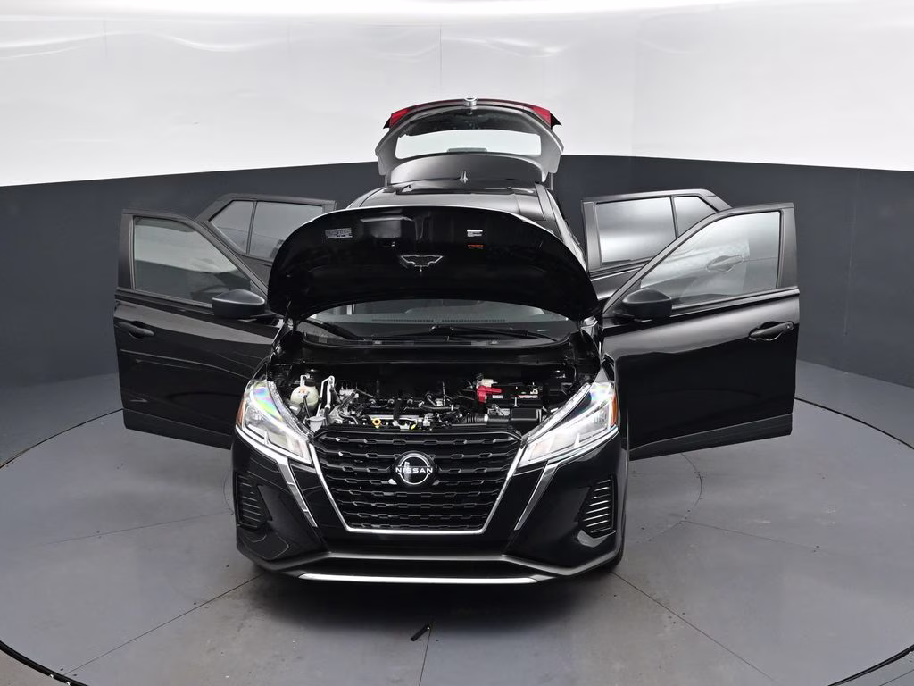 2024 Super Black Nissan Kicks S FWD SUV
