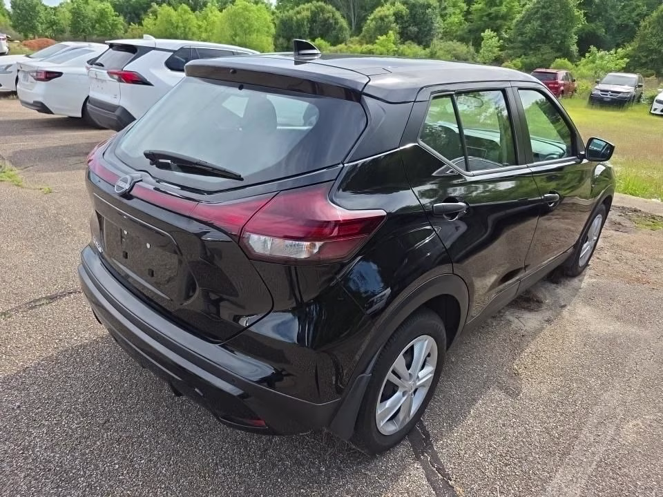 2024 Super Black Nissan Kicks S FWD SUV