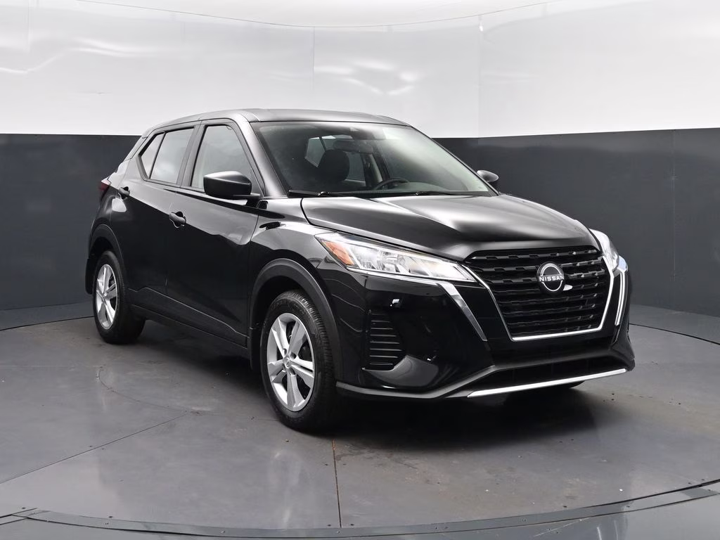 2024 Super Black Nissan Kicks S FWD SUV