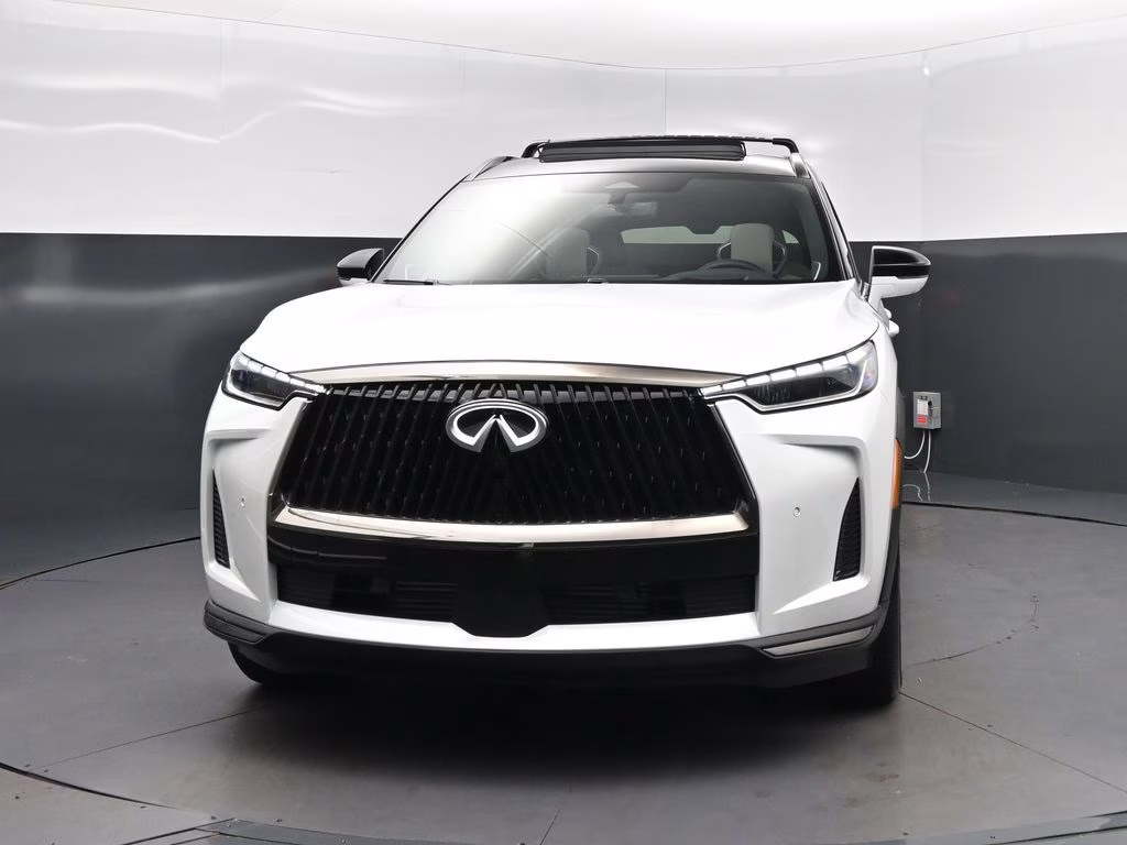 2026 Radiant White/Black Obsidian INFINITI QX60 Autograph AWD SUV