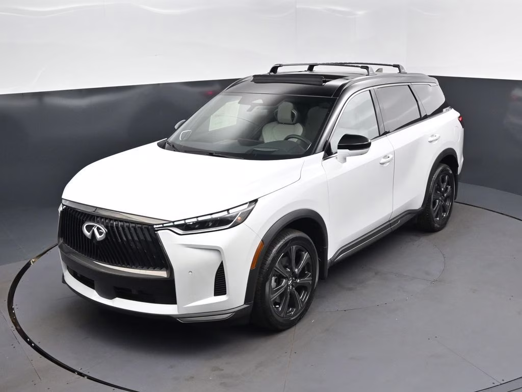2026 Radiant White/Black Obsidian INFINITI QX60 Autograph AWD SUV