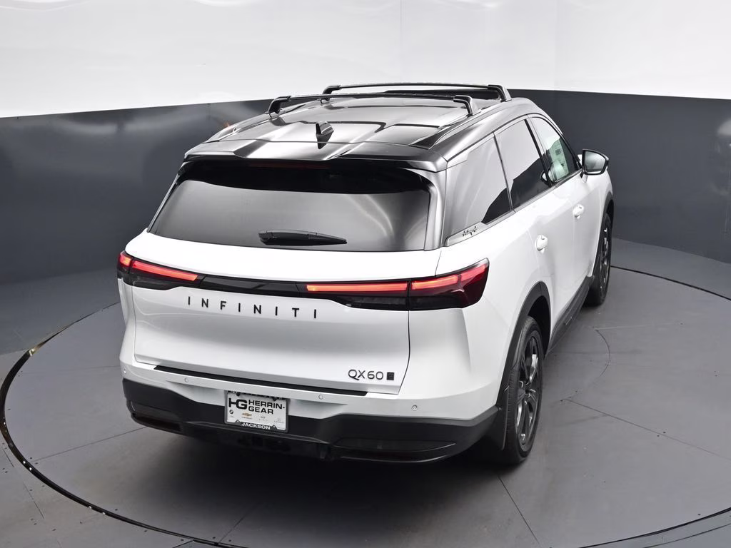 2026 Radiant White/Black Obsidian INFINITI QX60 Autograph AWD SUV