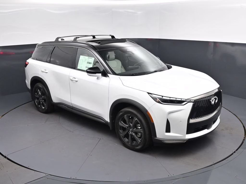 2026 Radiant White/Black Obsidian INFINITI QX60 Autograph AWD SUV