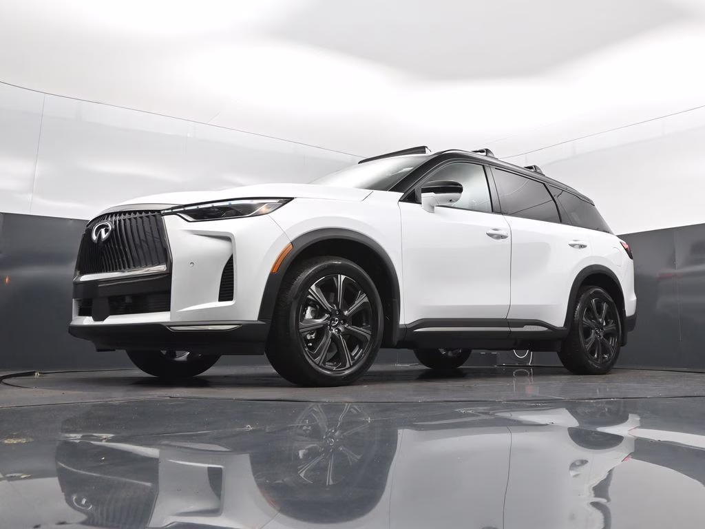 2026 Radiant White/Black Obsidian INFINITI QX60 Autograph AWD SUV