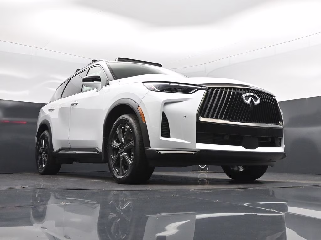 2026 Radiant White/Black Obsidian INFINITI QX60 Autograph AWD SUV