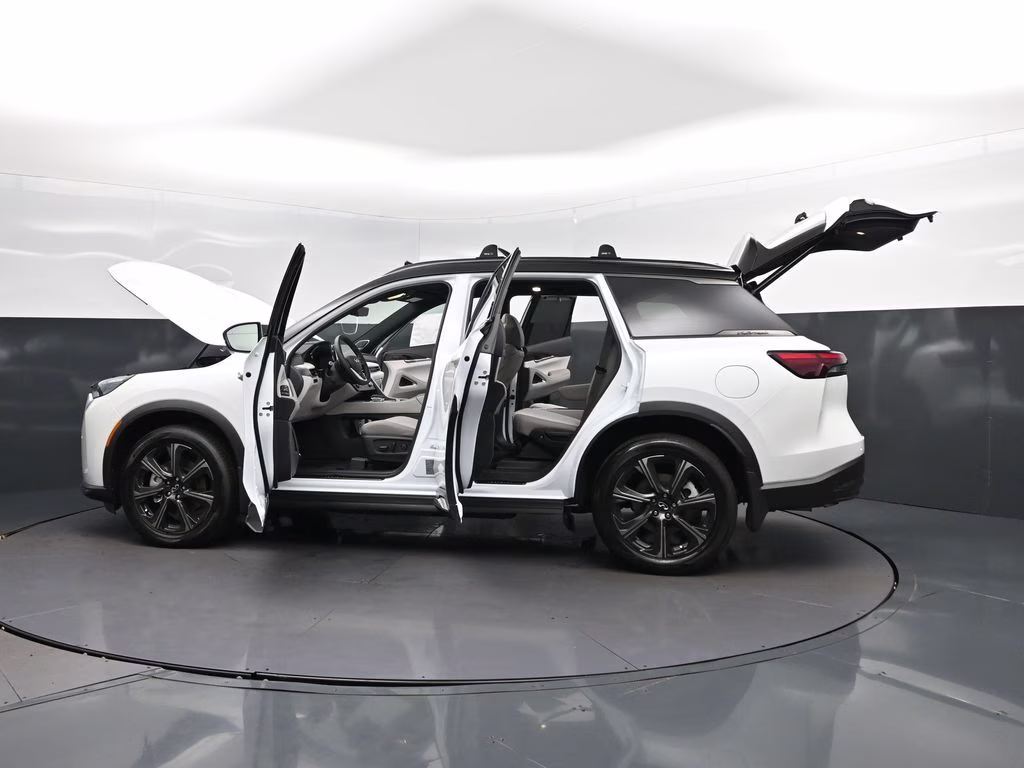 2026 Radiant White/Black Obsidian INFINITI QX60 Autograph AWD SUV