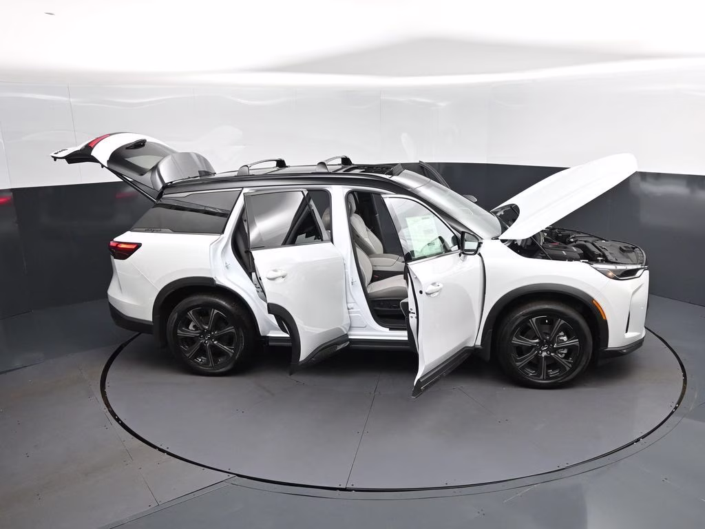 2026 Radiant White/Black Obsidian INFINITI QX60 Autograph AWD SUV