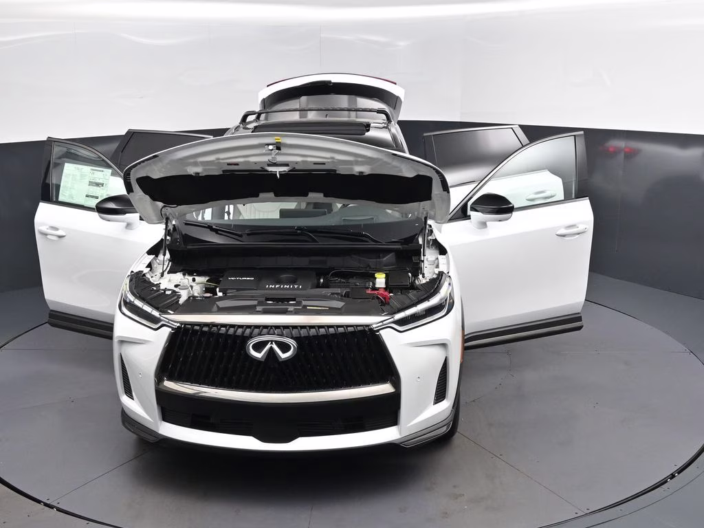 2026 Radiant White/Black Obsidian INFINITI QX60 Autograph AWD SUV