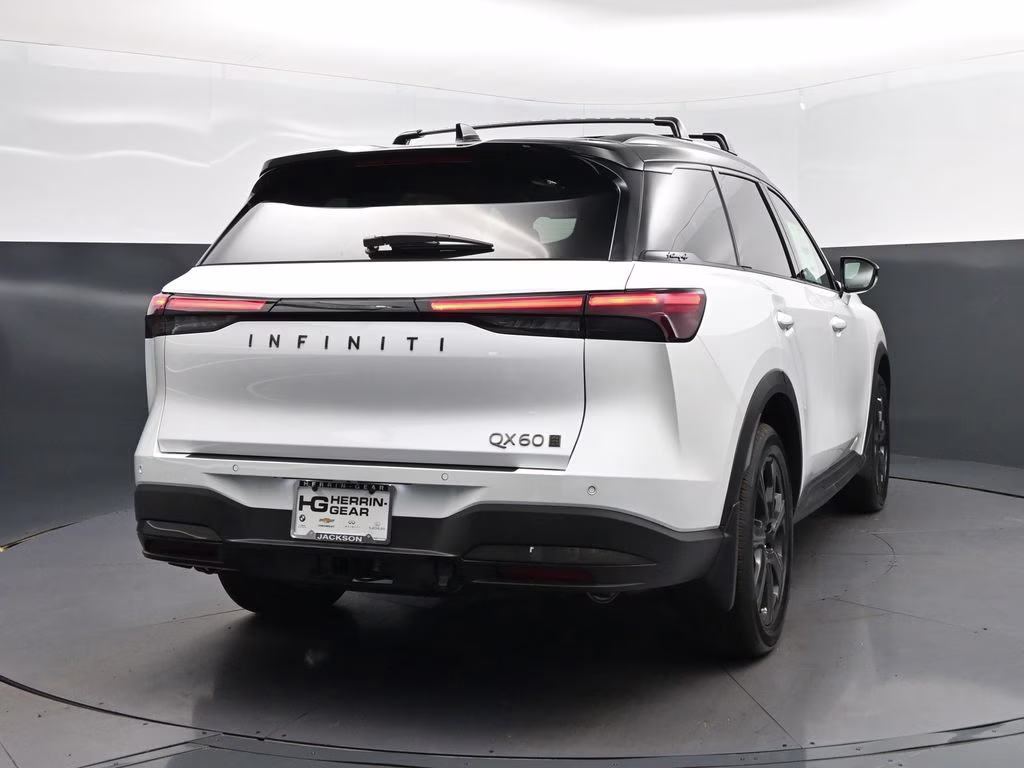 2026 Radiant White/Black Obsidian INFINITI QX60 Autograph AWD SUV