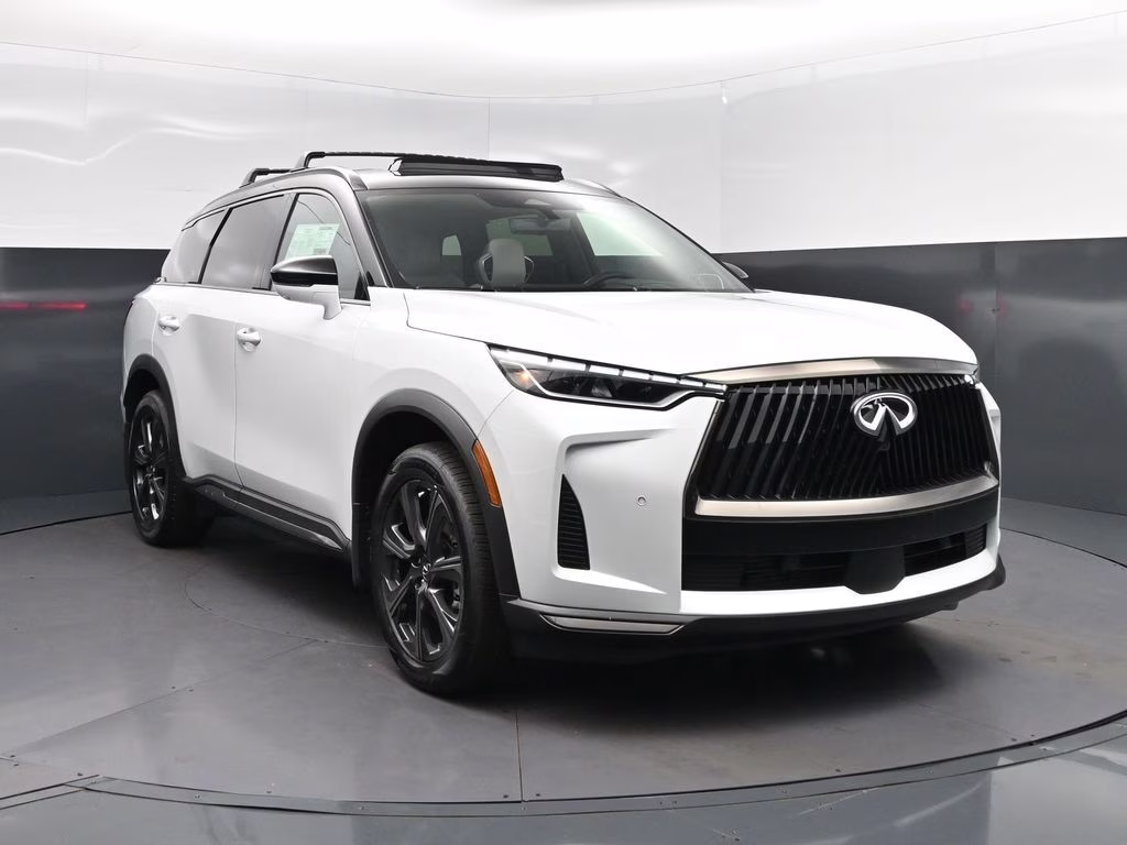 2026 Radiant White/Black Obsidian INFINITI QX60 Autograph AWD SUV