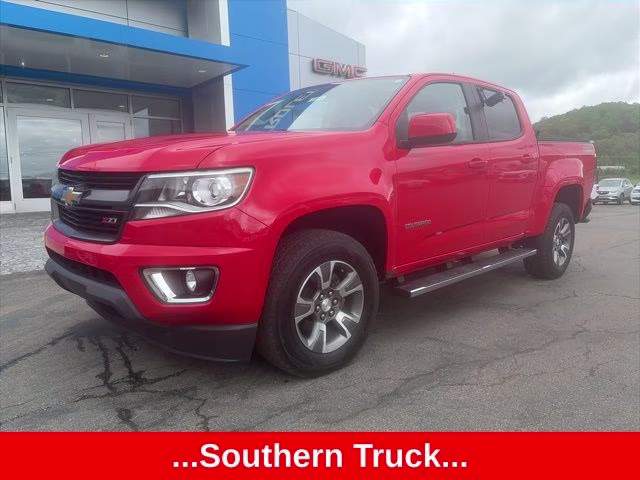 2020 Red Chevrolet Colorado Z71 4X4 Truck