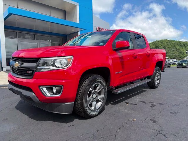 2020 Red Chevrolet Colorado Z71 4X4 Truck