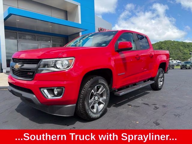 2020 Red Chevrolet Colorado Z71 4X4 Truck