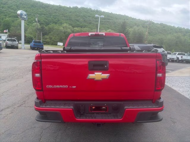 2020 Red Chevrolet Colorado Z71 4X4 Truck