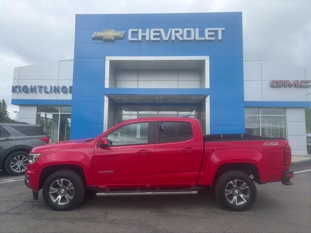2020 Red Chevrolet Colorado Z71 4X4 Truck