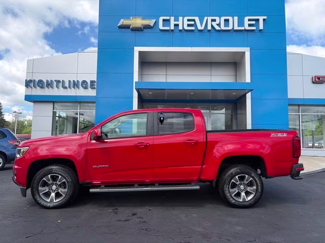 2020 Red Chevrolet Colorado Z71 4X4 Truck