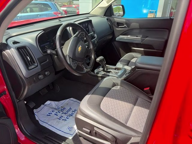 2020 Red Chevrolet Colorado Z71 4X4 Truck