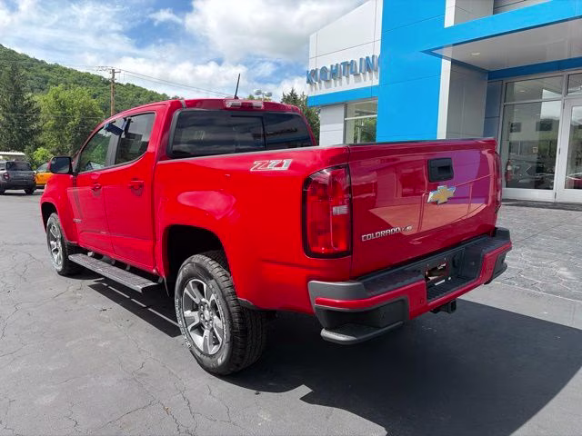 2020 Red Chevrolet Colorado Z71 4X4 Truck