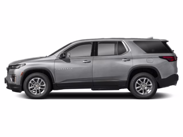 2023 Sterling Gray Metallic Chevrolet Traverse LT Leather AWD SUV
