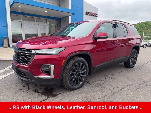 2023 Radiant Red Chevrolet Traverse RS AWD SUV