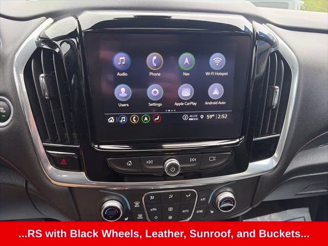 2023 Radiant Red Chevrolet Traverse RS AWD SUV