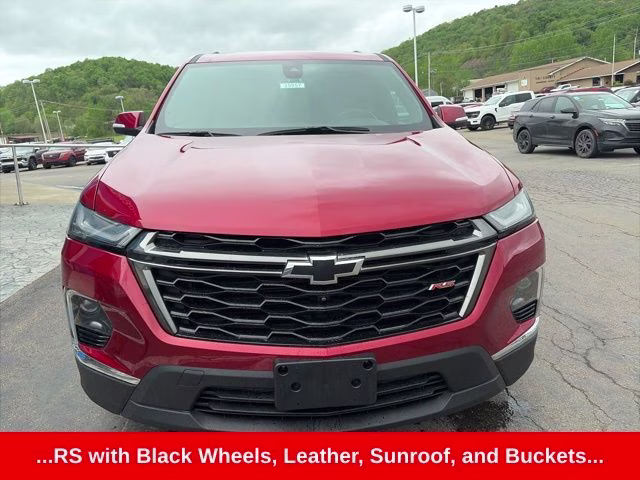 2023 Radiant Red Chevrolet Traverse RS AWD SUV