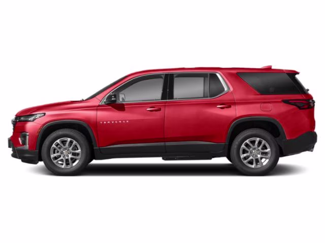 2023 Radiant Red Chevrolet Traverse RS AWD SUV