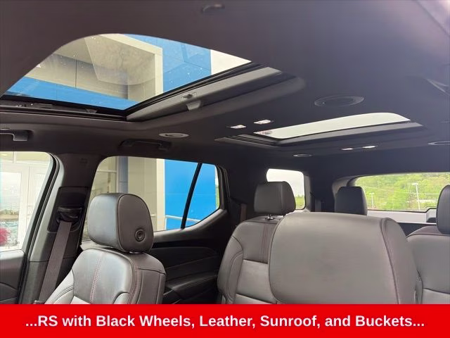 2023 Radiant Red Chevrolet Traverse RS AWD SUV